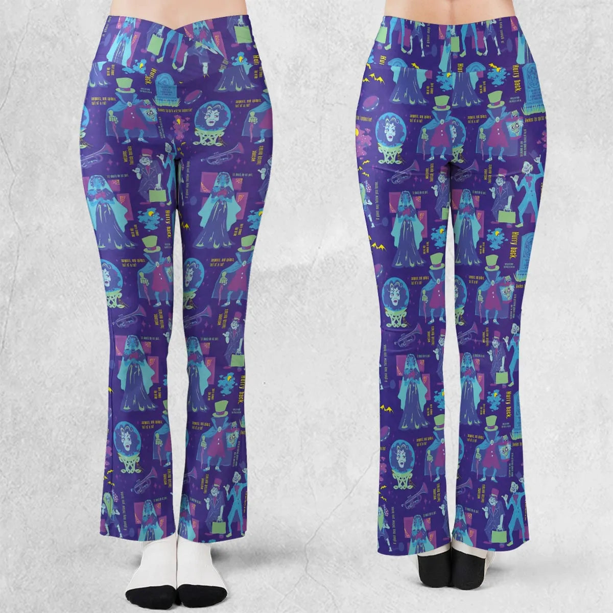 Happy Haunts Journal Haunted Mansion Flare Leggings