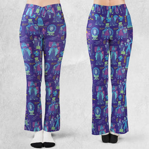 Happy Haunts Journal Haunted Mansion Flare Leggings