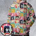 All-over Print Hoodie - MNWG166F -  - 1