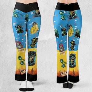 Cooking Meth Breaking Bad Flare Leggings