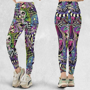 Stay Spooky Beetlejuice Legging