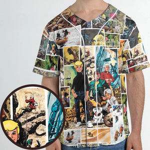 Quest's Adventure Unisex Baseball Jersey