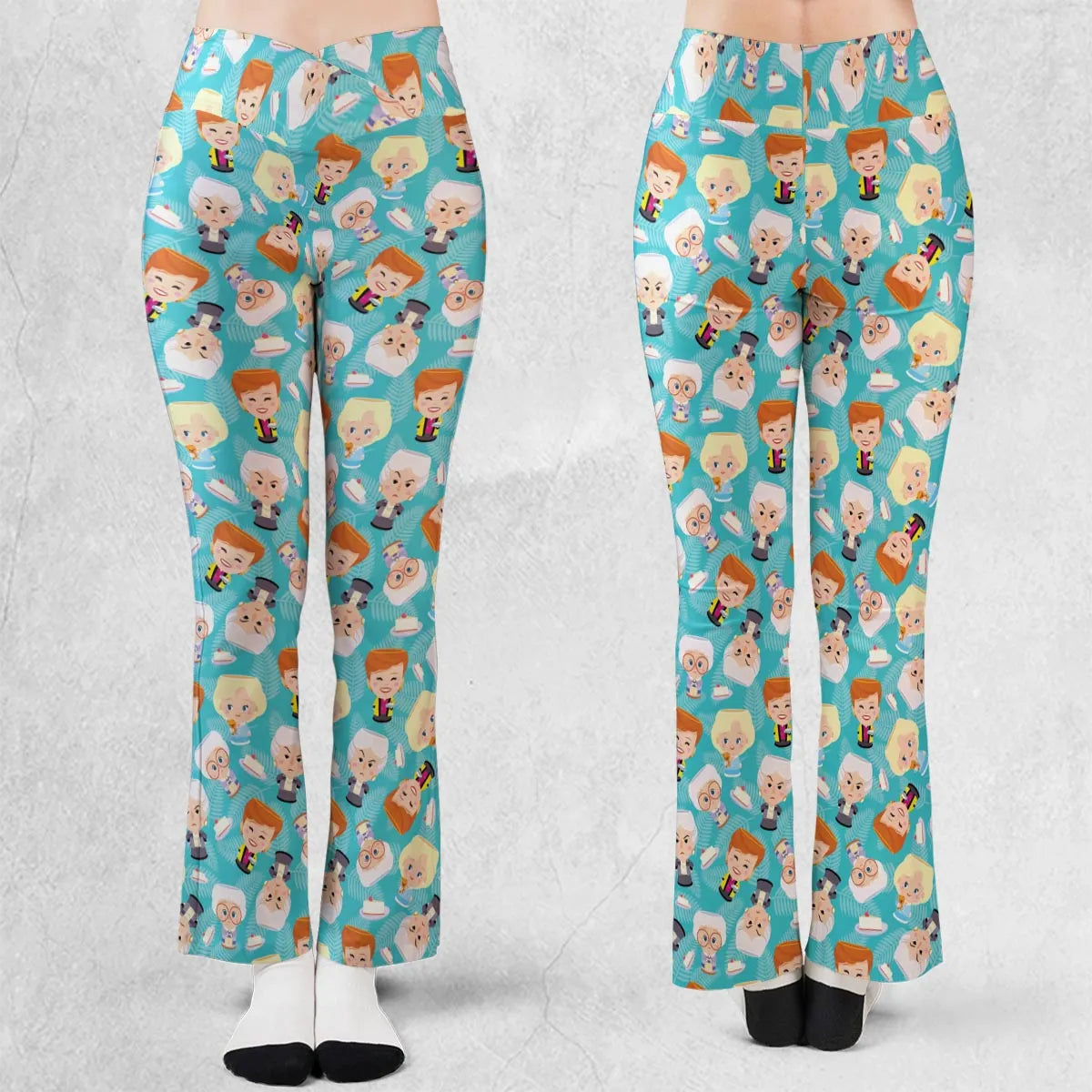 Little Dolls The Golden Girls Flare Leggings