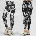 Horror Ladies Slay Collage Classic Horror Movies Legging