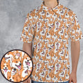 That's a lot of Corgi AOP Men/Women Polo Shirt