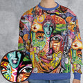 Scavenger Hunt Pee Wee Herman All-over Print Sweatshirt