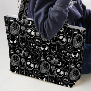 Pumpkin King The Nightmare Before Christmas T Large Tote Bag