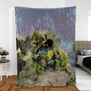 Vivi Rain Final Fantasy Fleece Blanket