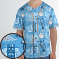 Dark Side Star Wars Tiki Shack Unisex Baseball Jersey