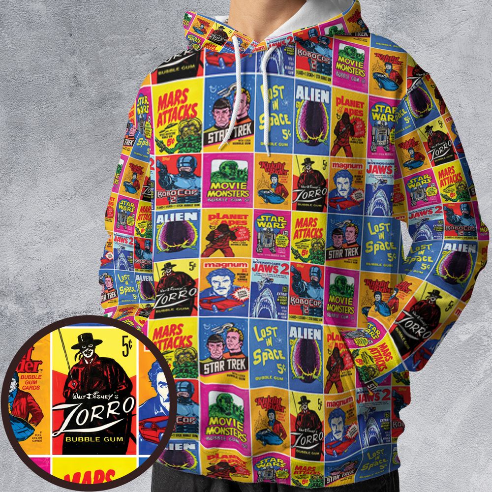 All-over Print Hoodie - MSY3F5KK -  - 1