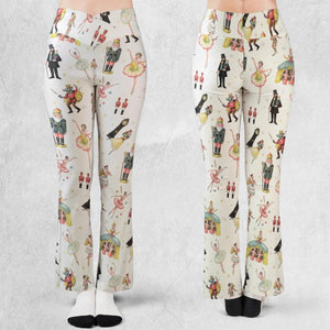 Plum Fairy for Holiday The Nutcracker Flare Leggings