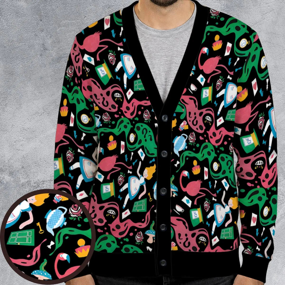 Spiraling Wonderland Cardigan