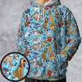 Animation Dogs All-over Print Hoodie
