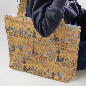 Link's Journey Tapestry The Legend Of Zelda Large Tote Bag
