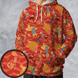 The Emperor's New Groove All-over Print Hoodie