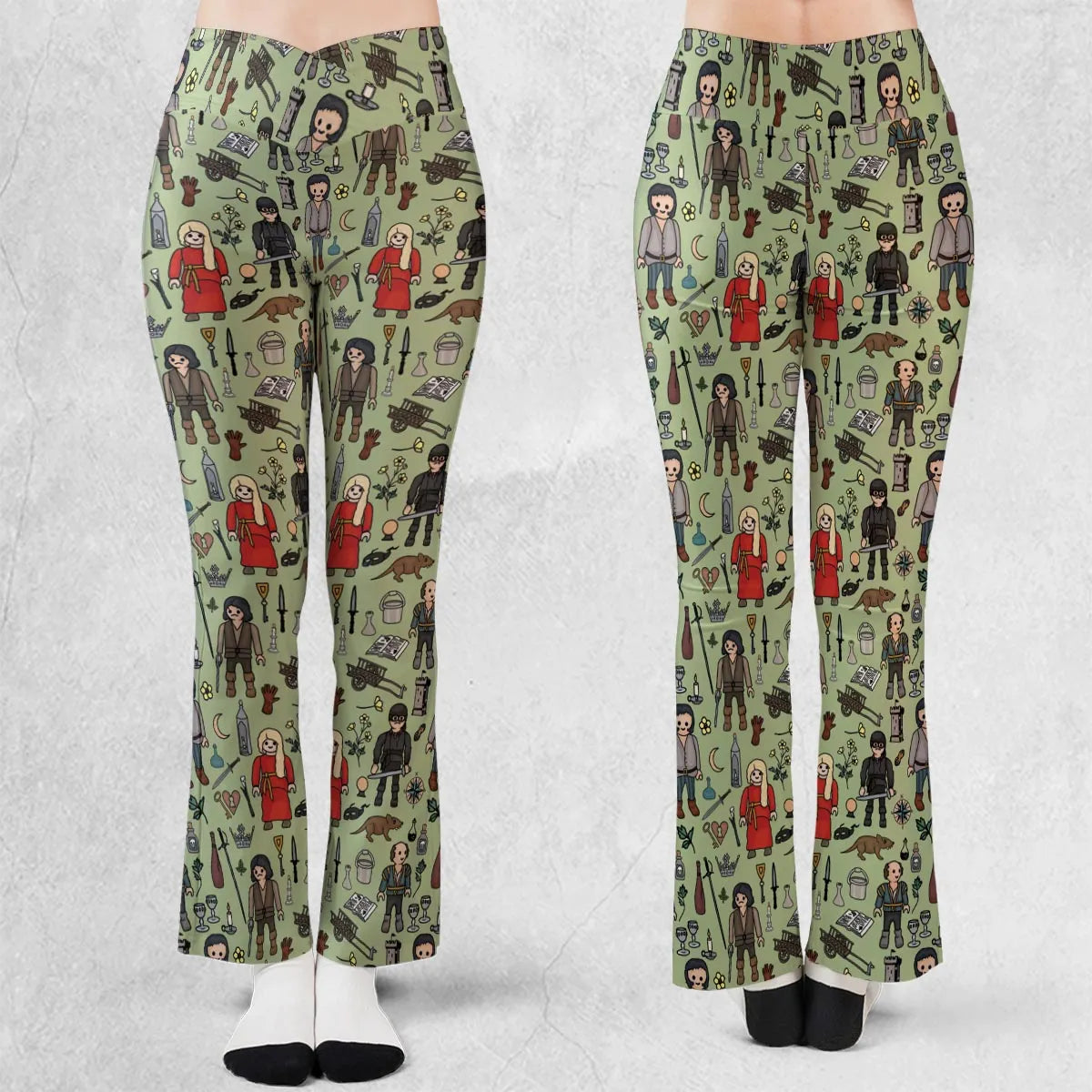 As You Wish Princess Bride Flare Leggings