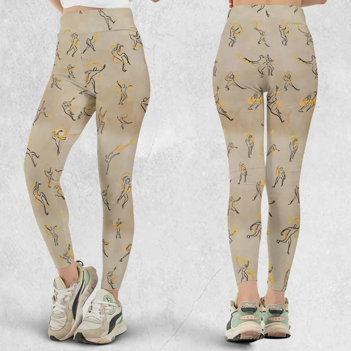 Fire Scroll Avatar The Last Airbender Legging