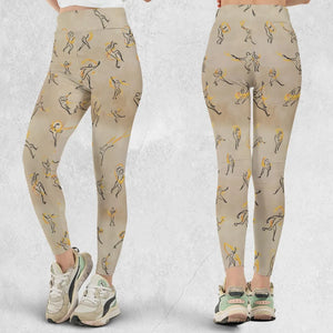 Fire Scroll Avatar The Last Airbender Legging