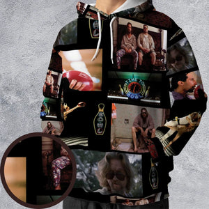 The Big Lebowski Famous Scenes All-over Print Hoodie