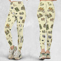 Frog and Toad Pattern Legging