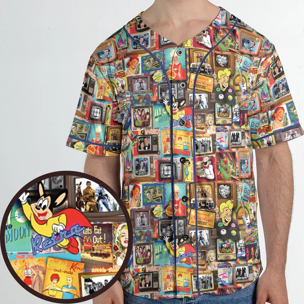 Memory Lane Unisex Baseball Jersey
