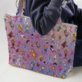 80s 90s Commercial Cereal Mascots Large Tote Bag