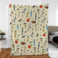El Chavo Cartoon Characters Fleece Blanket