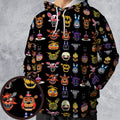 Five Nights At Freddys World All-over Print Hoodie