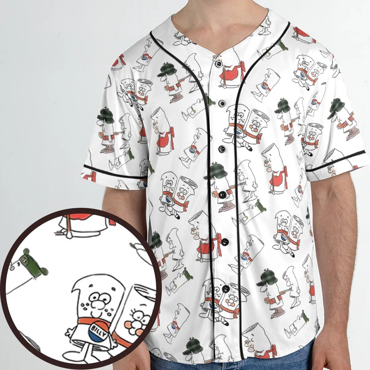I’m Just A Bill Schoolhouse Rock Unisex Baseball Jersey