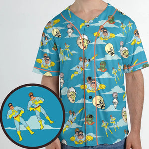 The Ambiguously Gay Duo Characters Patterns Unisex Baseball Jersey