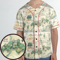 Hundred Acre Wood Map Unisex Baseball Jersey