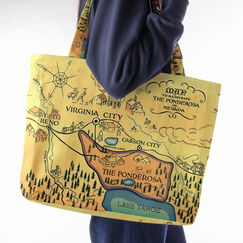 Map of The Ponderosa -  - 1