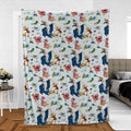 Sword in the Stone Pattern Fleece Blanket