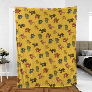 Morphin Time Trash Panda Fleece Blanket