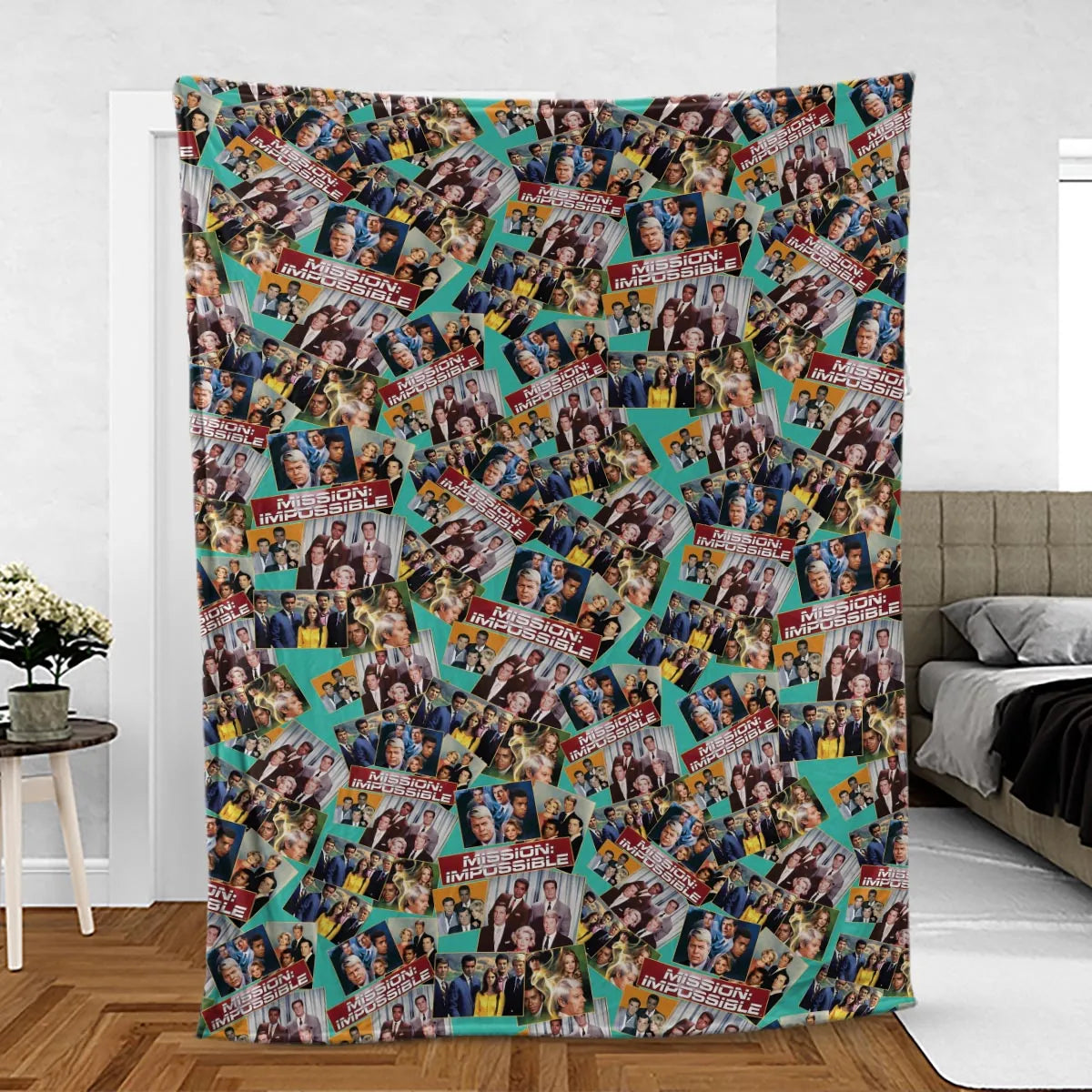 Spy Life Mission Impossible Fleece Blanket