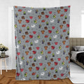 Little Monsters DnD Fleece Blanket