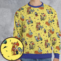 Moose And Squirrel The Adventures of Rocky and Bullwinkle All-over Print Sweatshirt