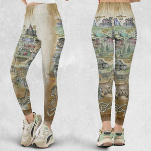 The Goonies Adventure Map Legging