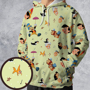 I Can't Stop Lying Pinocchio All-over Print Hoodie