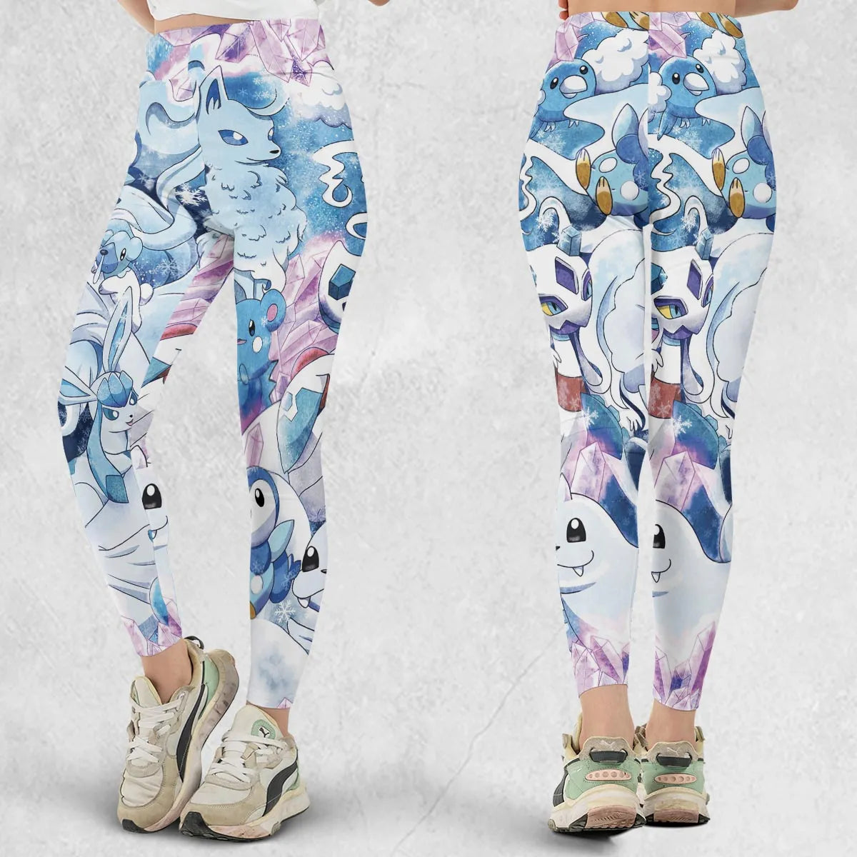 Winter Friends Pokemon Pattern Legging