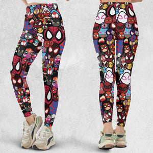Spide-Mania Spider-Verse Legging
