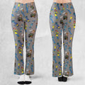 70s Saturday Morning Superhero Cartoon Flare Leggings