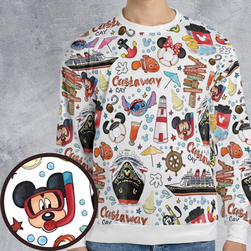 All-over Print Sweatshirt - GALRX4EP -  - 1