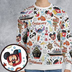 All-over Print Sweatshirt - GALRX4EP -  - 1