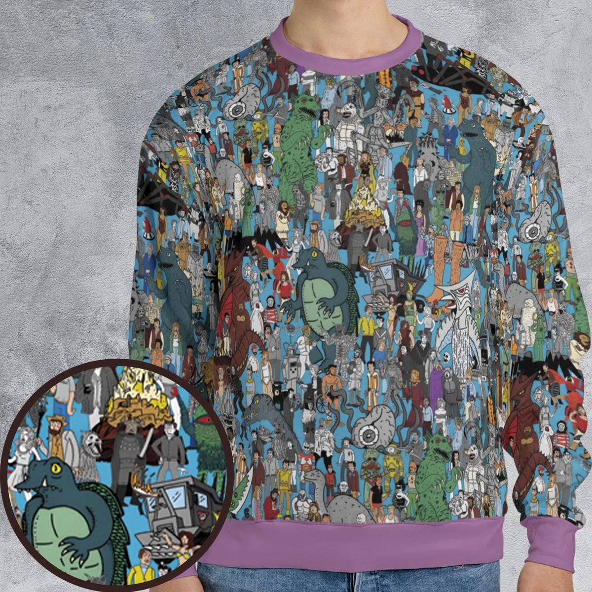 Where's Servo MST3K All-over Print Sweatshirt
