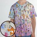 80s 90s Commercial Cereal Mascots Unisex Baseball Jersey