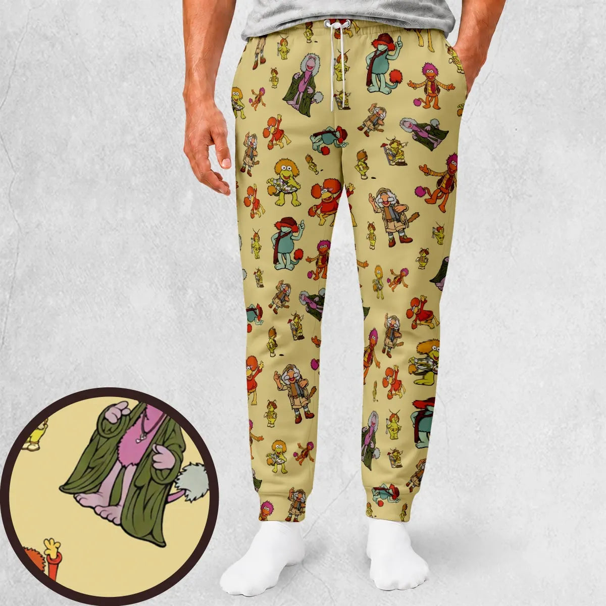 Fraggle Rock Characters Sweatpants