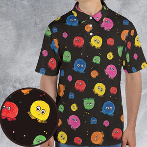 Vintage Fur Toys Weepuls AOP Men/Women Polo Shirt