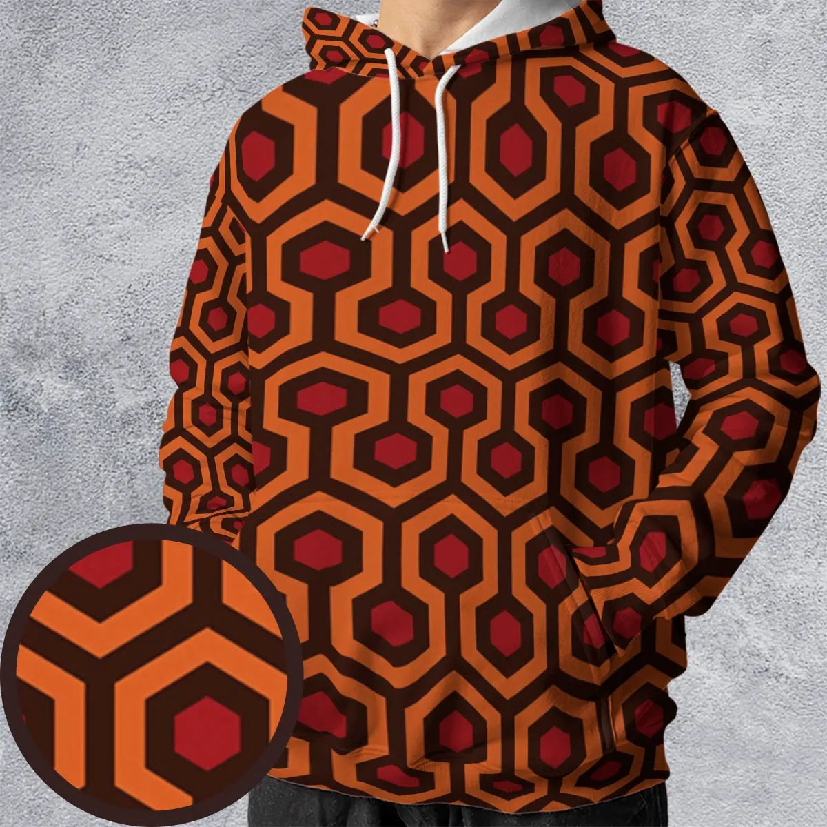 The Overlook Pattern The Shining All-over Print Hoodie