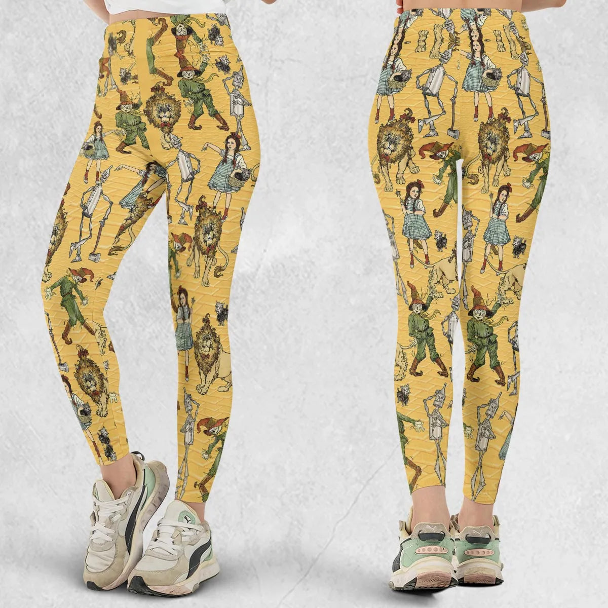 Magic Of Oz Characters Pattern Legging